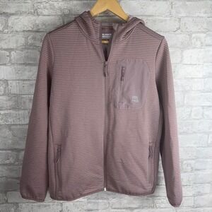 Alaskan Hardgear by Duluth Trading Co. Full Zip Hoodie Jacket Pink Women's M